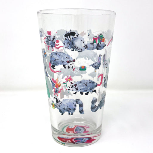 Vermin Pint Glass by Aaron Leck