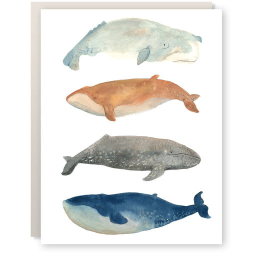 Greeting Card of Whale Gang